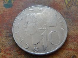 AUTRICHE  10  Schilling  1979