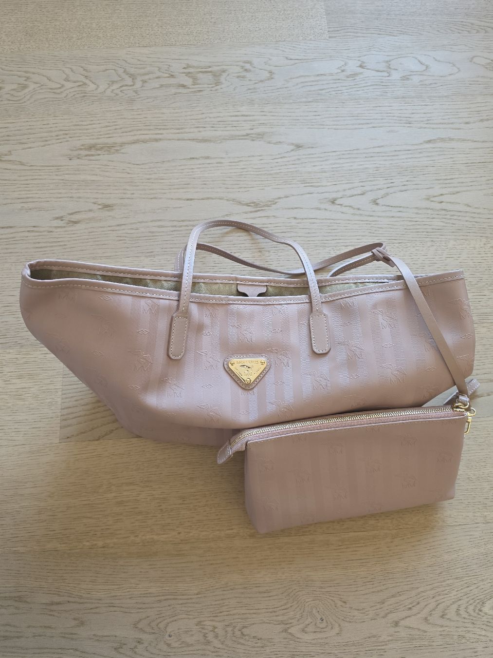 Maison Mollerus Borse da donna: Maison Mollerus Vinerus Bern Shopper, altrosa – Usato da Rotkreuz venduto da Bibi2405 1