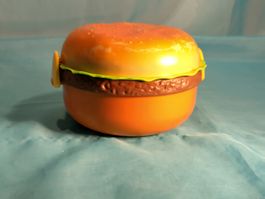 Lunchbox mit 3 Kammern als Burger, Hamburger