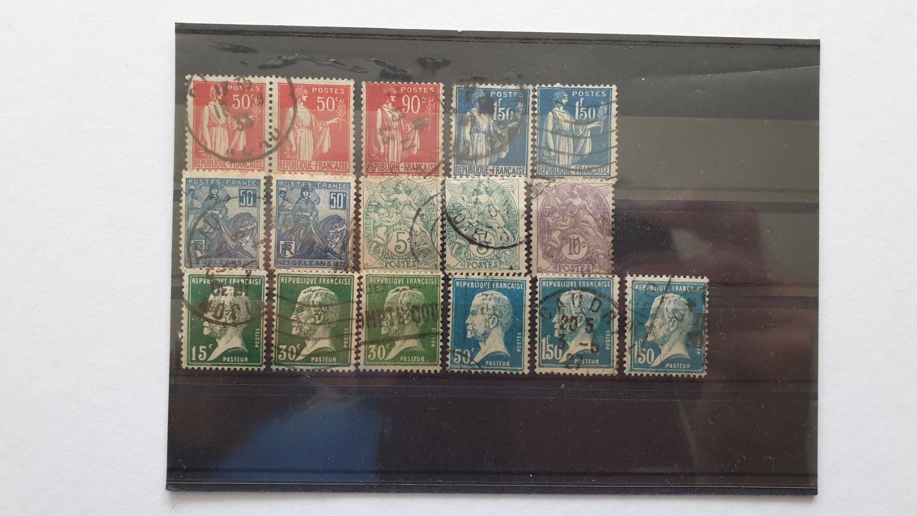 Alle Briefmarken: Frankreich alt – Gebraucht aus Goldach von armando_r 1