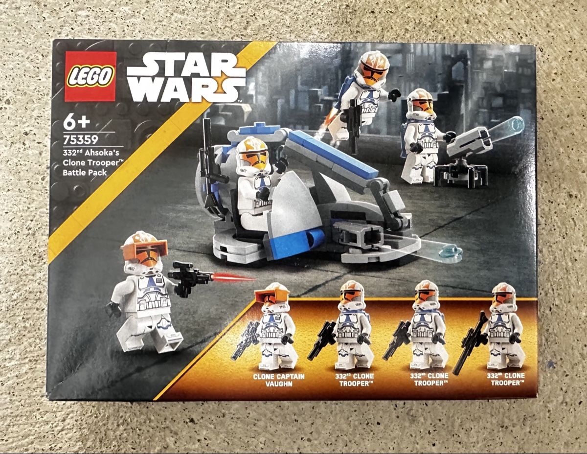 Lego Giocattoli: LEGO Star Wars 75359 332nd Ahsoka's Clone Trooper Pack – Nuovo e nell'imballaggio originale da Aathal-Seegräben venduto da Tenaya_V88