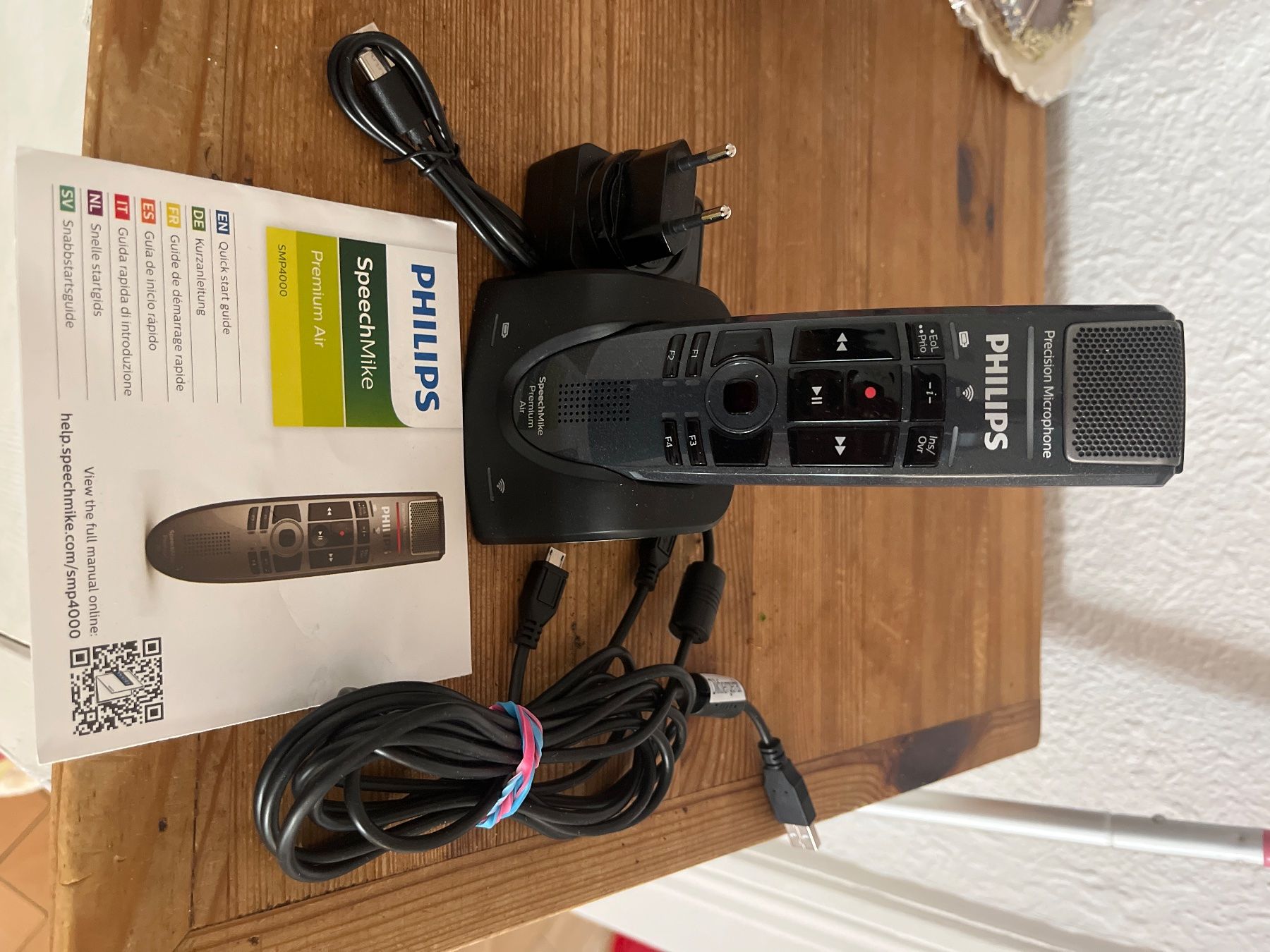 Philips Registratori: Philips SpeechMike Premium Air SMP4000 Diktiergerät – Usato da Zollikon venduto da moritz2403