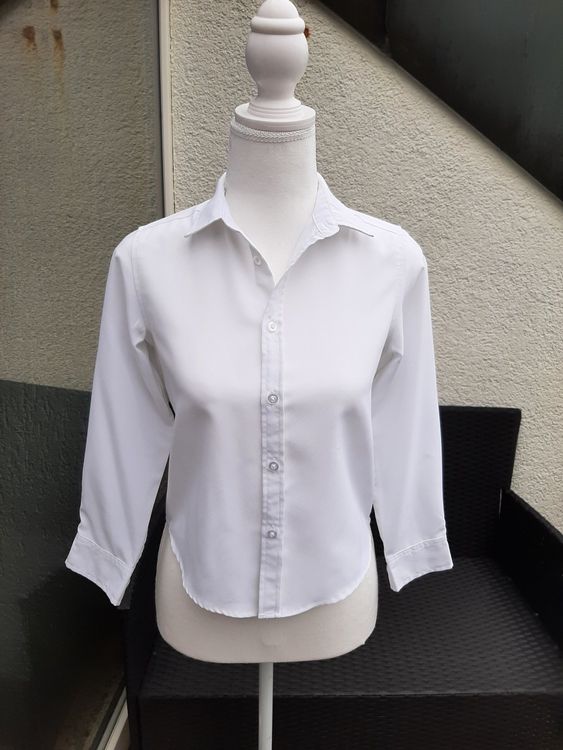 Chemise FAÇONNABLE Homme - Blanche Quadrillée - Taille 40 - Coton - Comme Neuve