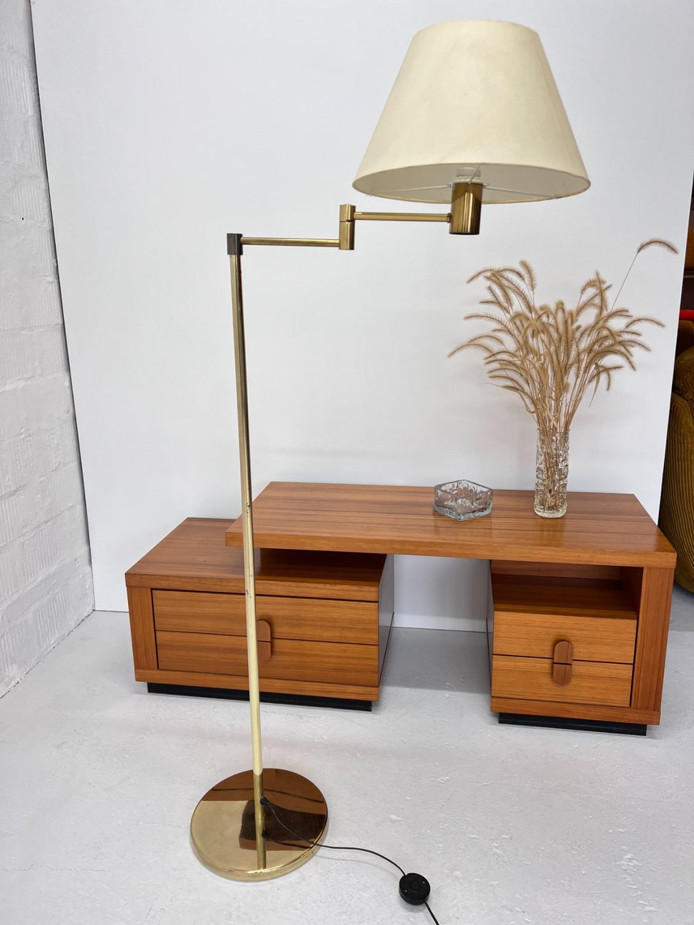 Lampade: Vintage Messing - Stehleuchte – Usato da Walzenhausen venduto da stilvollwohnen 7