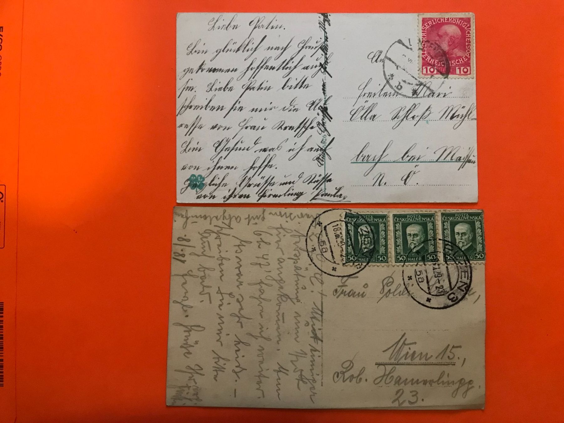 Cartes postales: 2x antike Postkarten – D'occasion à Luzern par mey_s13 1