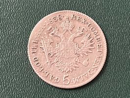 Oesterreich 5 Kreuzer 1838Ferdinand I