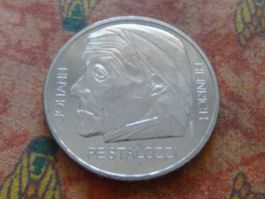 PESTALOZZI 1977  5 Franken