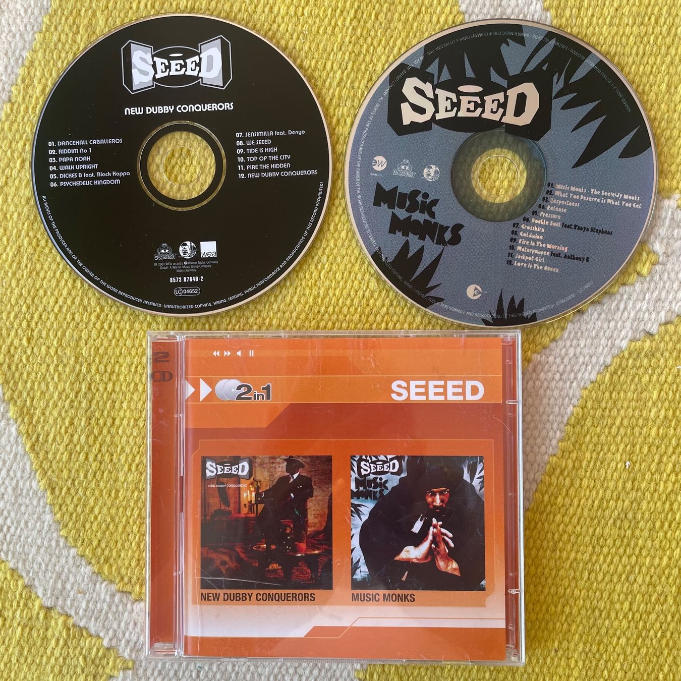 CDs: SEEED-2CD NEW DUBBY CONQUERORS/MUSIC MONKS – Gebraucht aus Rorschacherberg von CD-Roli