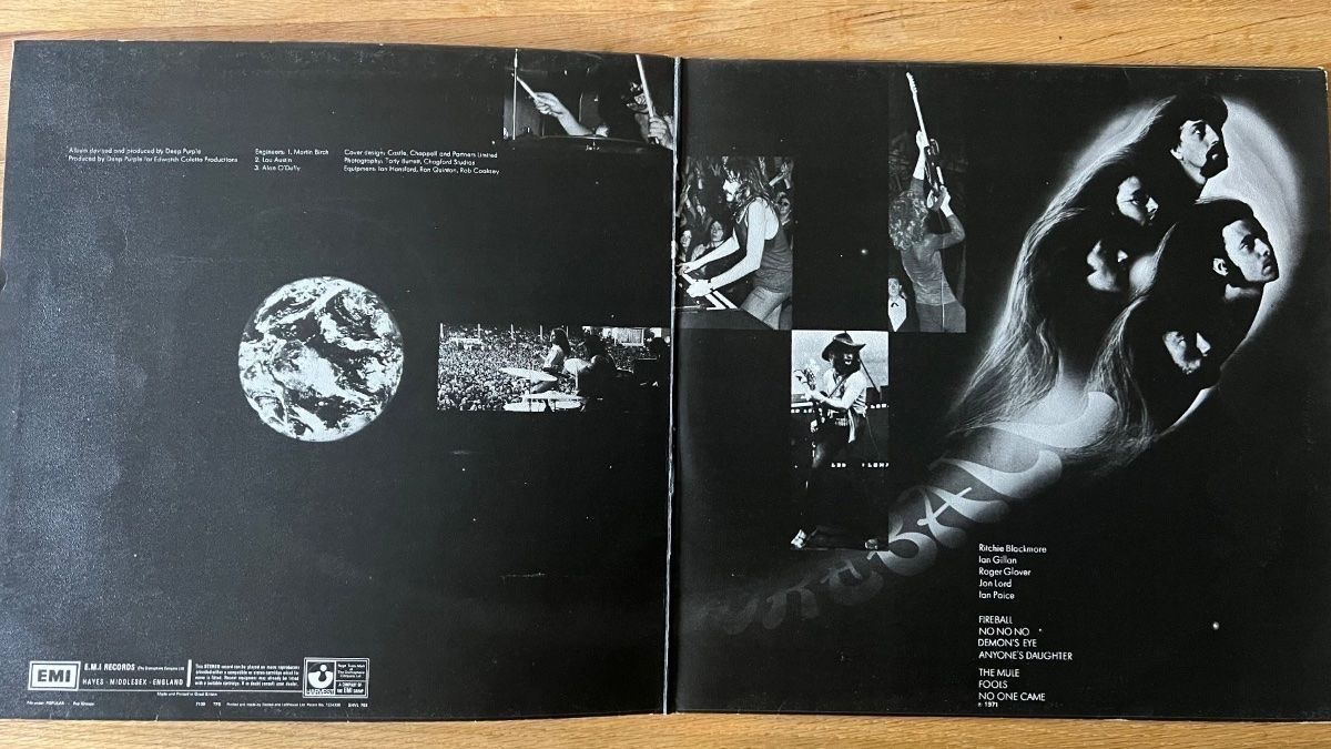 Dischi in vinile: Deep Purple - Fireball // 1. UK-Press. 1971 – Usato da Gais venduto da soundcave57 2