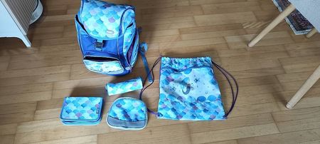 Schulthek-Set Flexy-Bag Mermaid