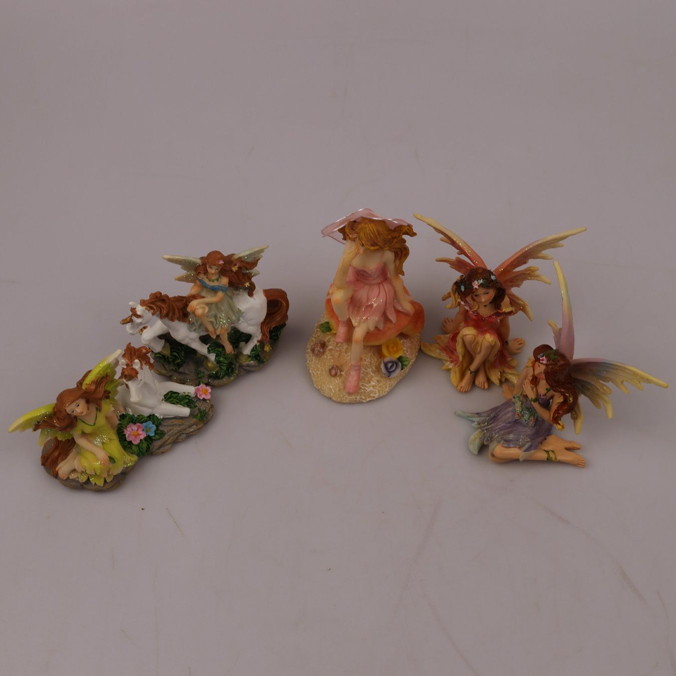 Statuette: Fantasie Feen Figuren mit Glitzer – Usato da Volketswil venduto da brockipfannenstil 1