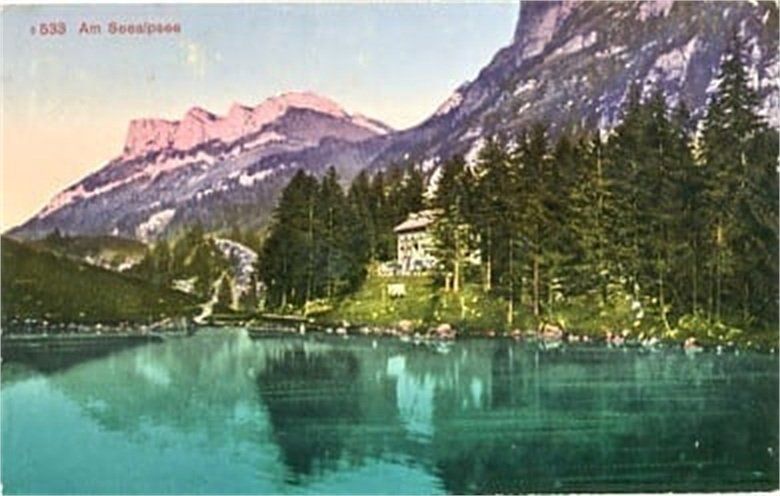 Ansichtskarten: Seealpsee – Gebraucht aus Ottikon b.Kemptth. von Neptun1974