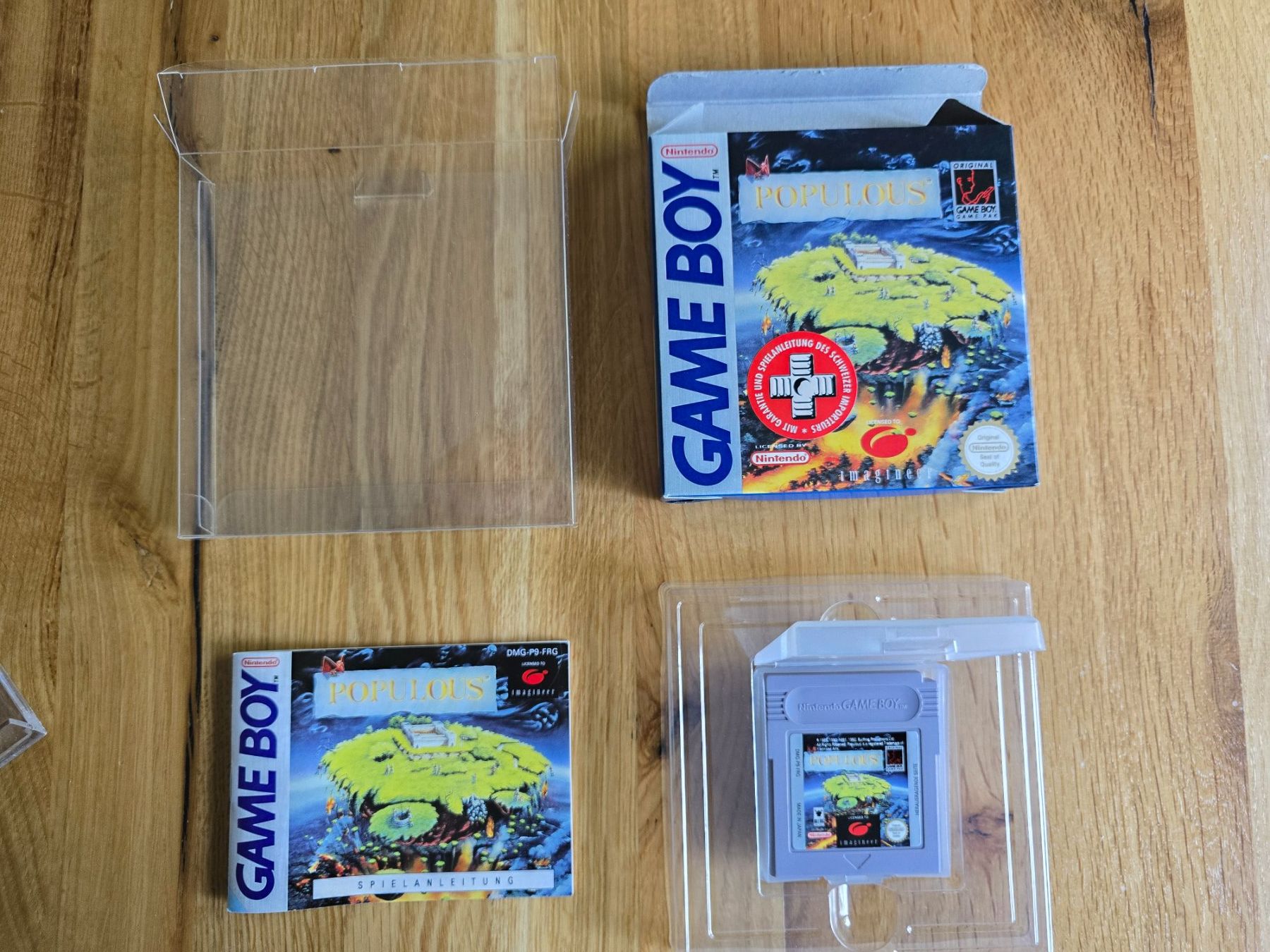 Nintendo Giochi: Nintendo Gameboy/Populous/OVP – Usato da Sursee venduto da Elian91