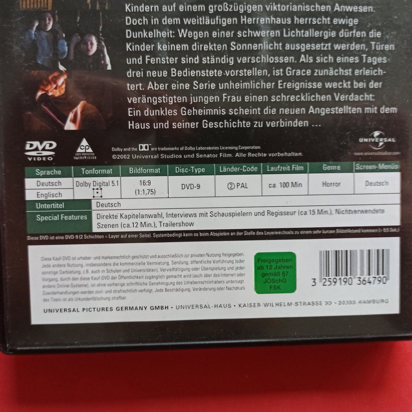 Tutti i DVDs: The Others – Usato da Dübendorf venduto da kb86_MOVIE 2