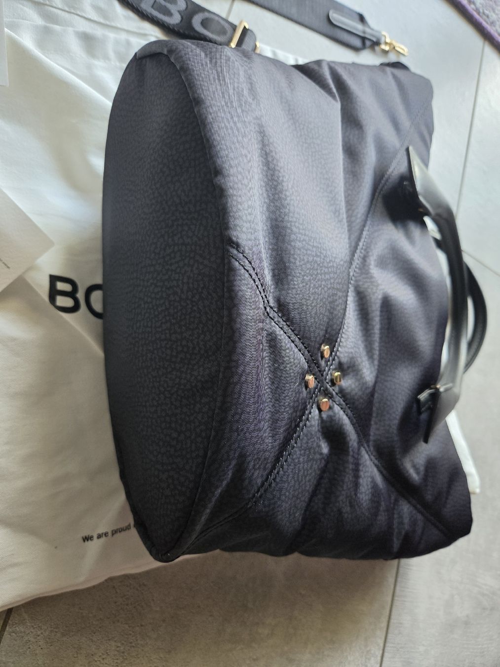 Borbonese Sacs femmes: neuwertig Borbonese nylon bag black – Neuf (Voir description) à bellinzona par zeus6535 3