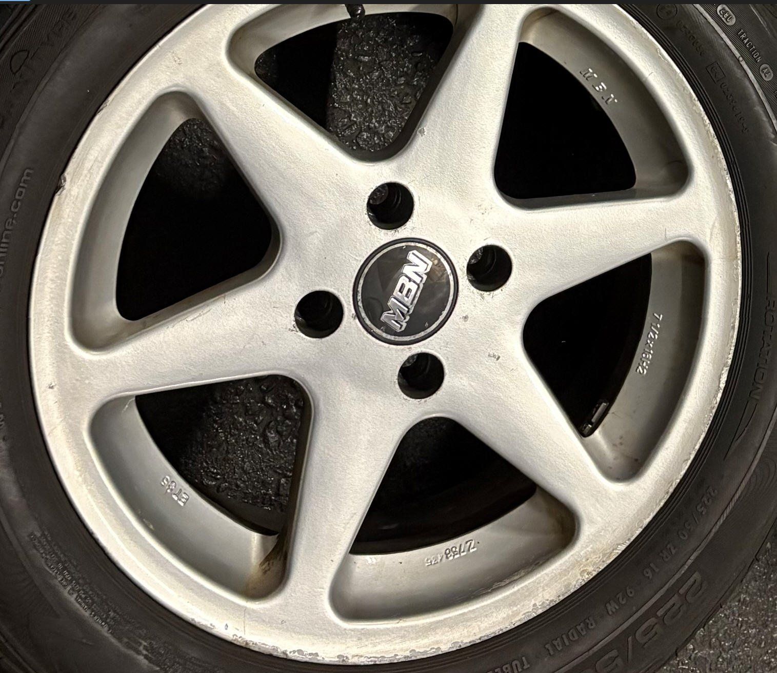 Jantes: Aluminium Felgen MBN 16 – D'occasion à Lausanne par verbier01 1