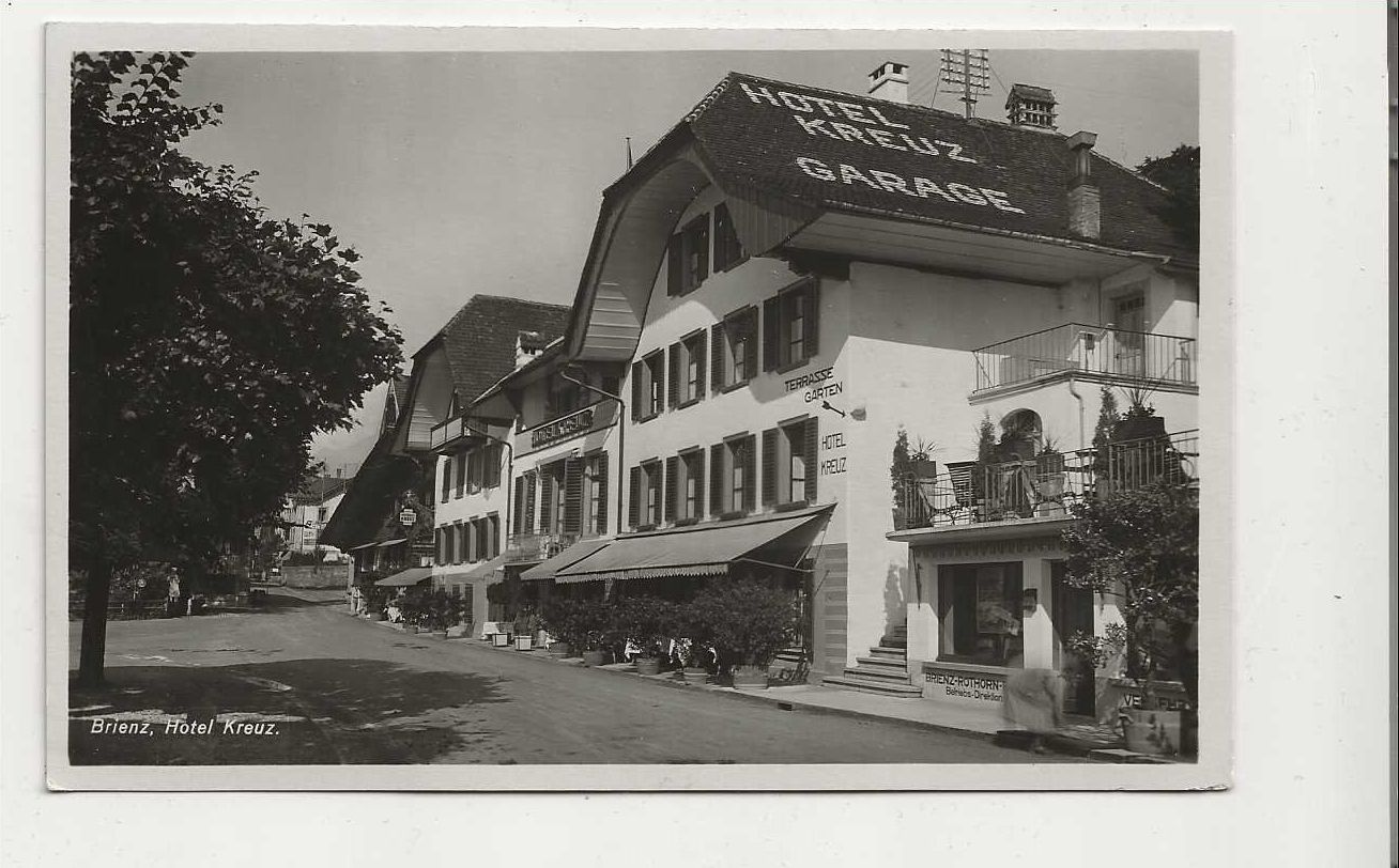 Cartoline postali: Brienz, ca 1930-40-er Jahre – Usato da Spiez venduto da Niesen20