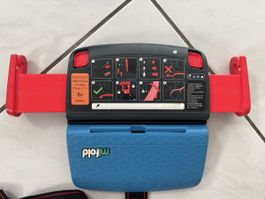 Mifold Kindersitz Gruppe 2-3 blau gebraucht 15-36 kg