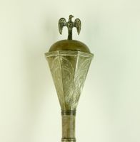 SPANISCHER KOLONIAL-AYMARA-SANTUREI STAB/ZEPTER ?