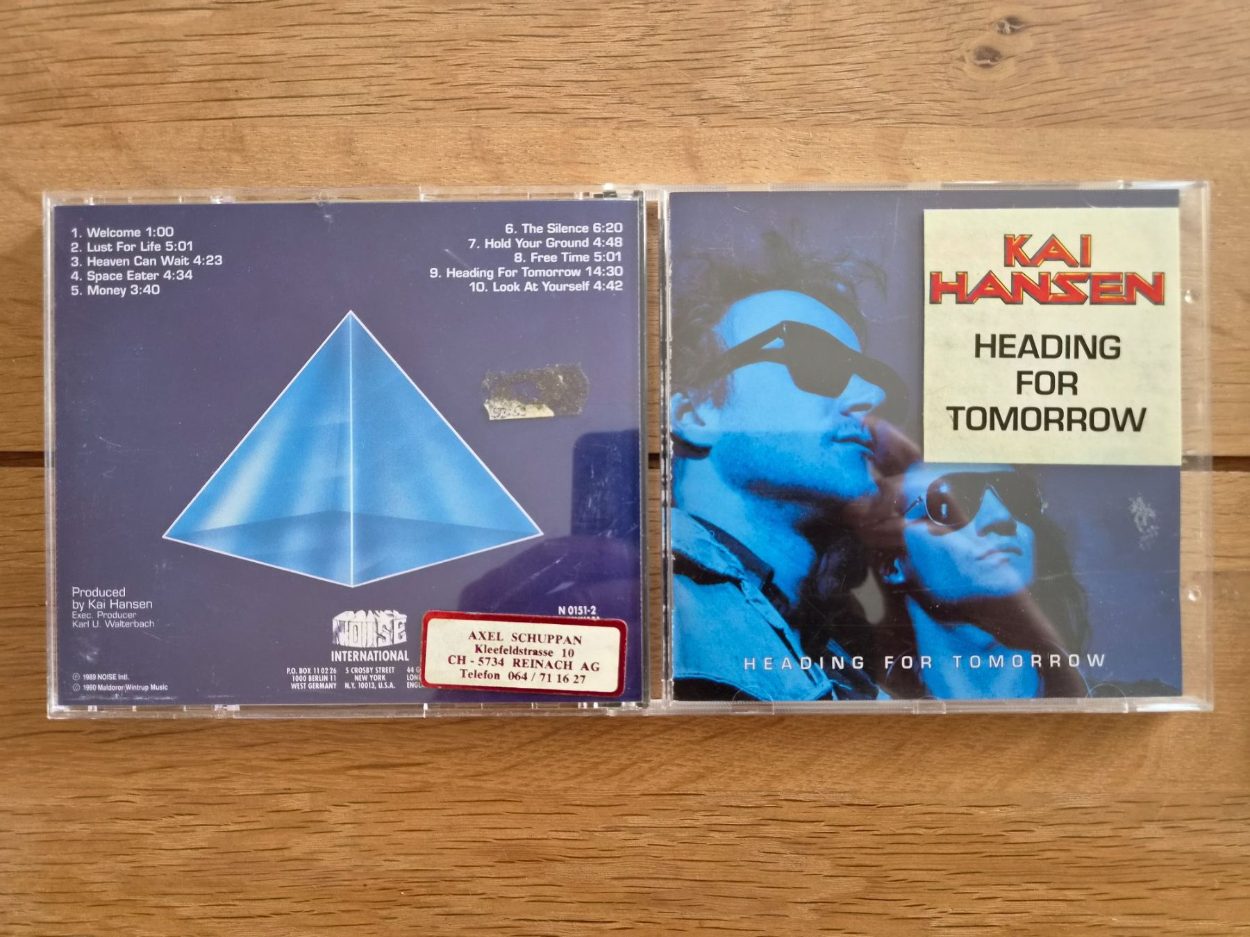 CDs: CD Gamma Ray - Heading For Tomorrow, 1990 – Gebraucht aus Nebikon von Harley-Davidson01