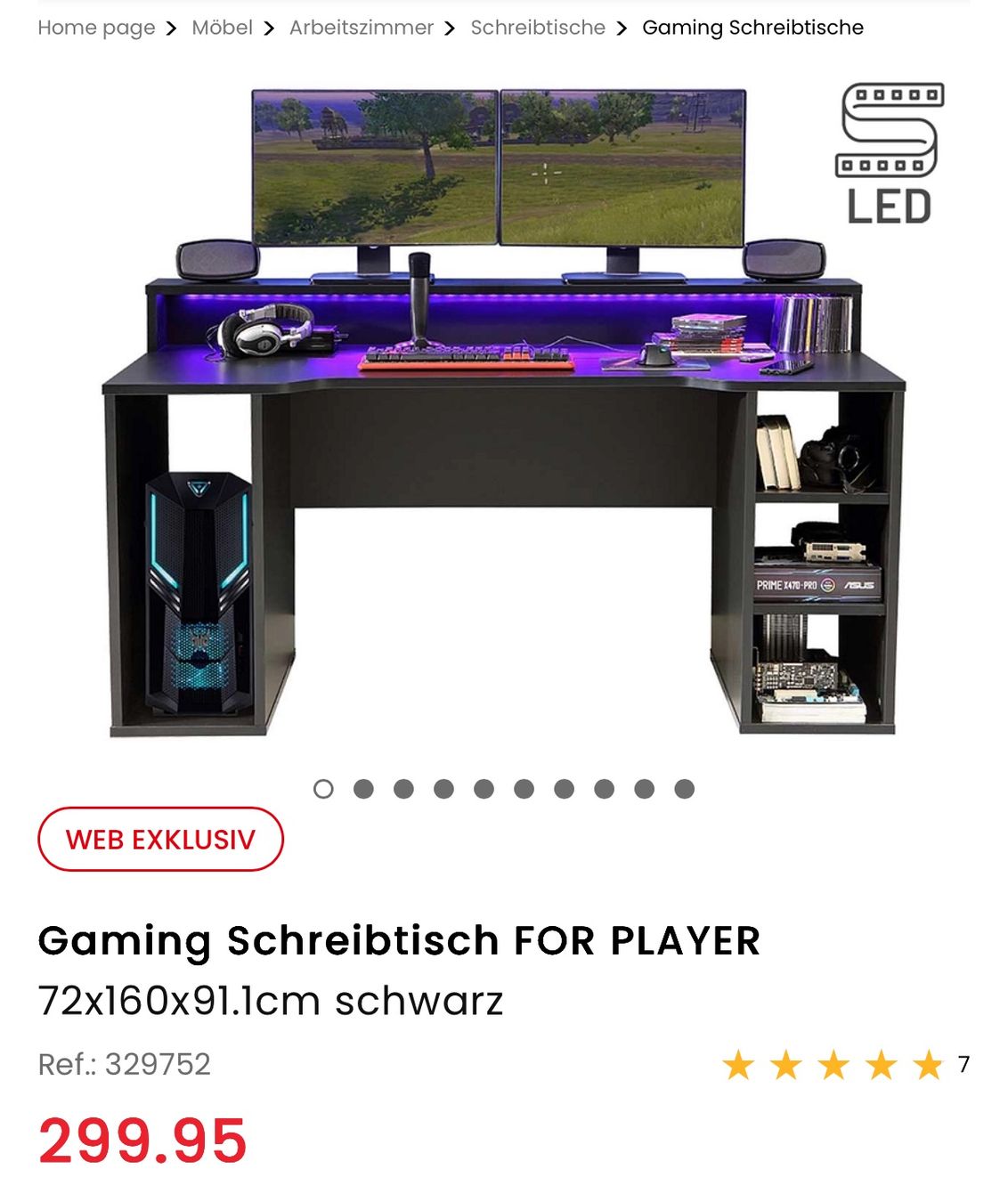 Scrivanie: Bureau Gaming – Usato da Vuiteboeuf venduto da Melanie67