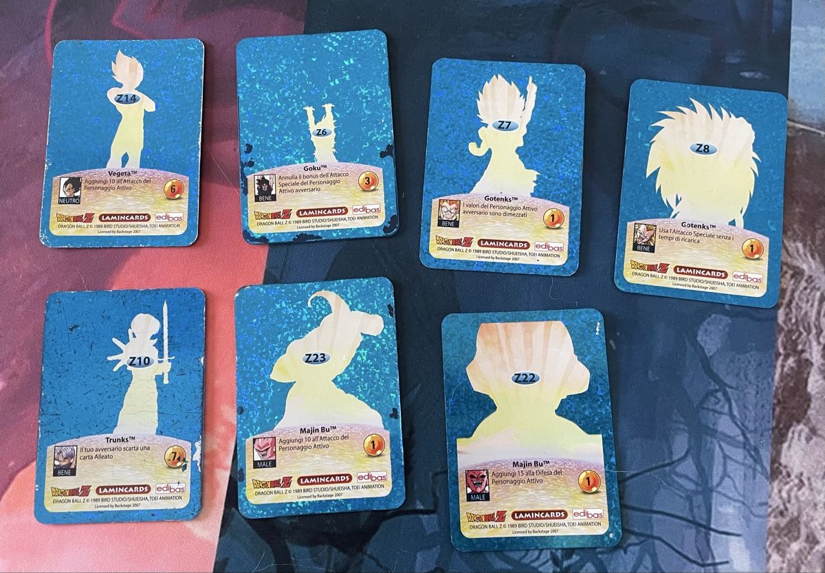 Cartoline: Lamincards Dragon Ball Z Lotto – Usato da S. Pietro venduto da fil_yhb9 1