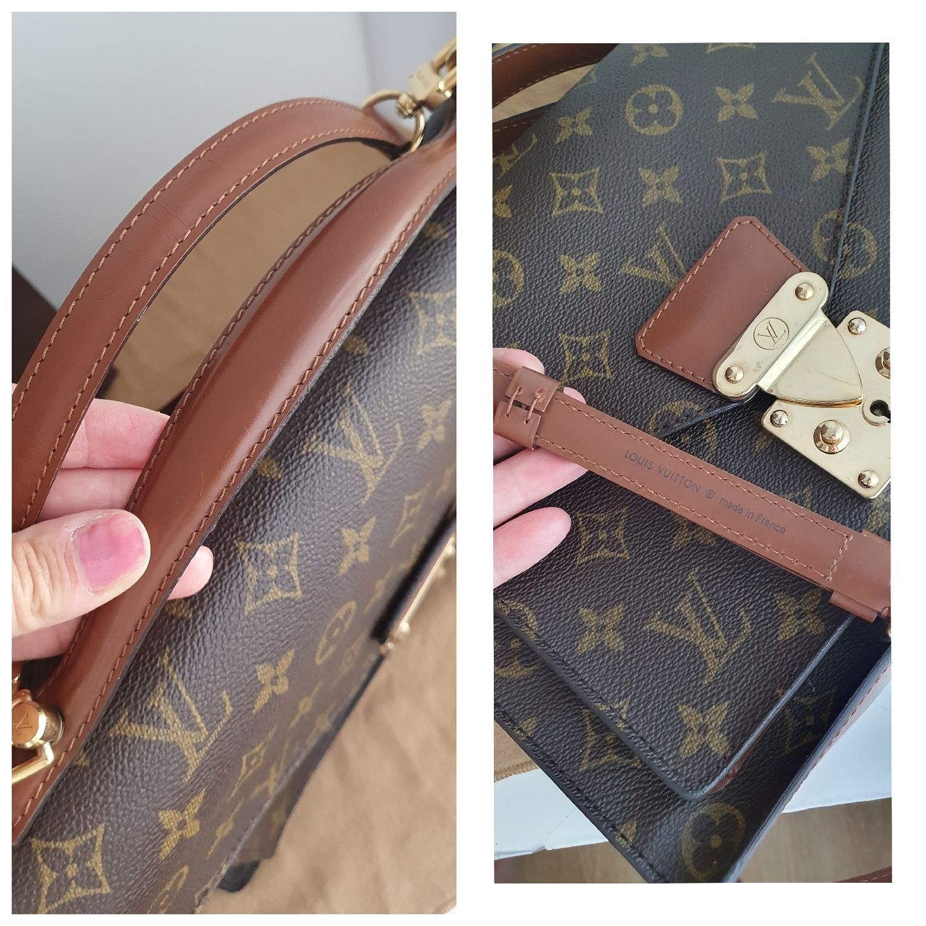 Louis Vuitton Sacs femmes: Louis Vuitton Monceau 28  Monogram Canvas – D'occasion à Niederteufen par Mira_72 7