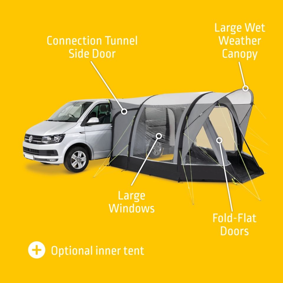 Kampa Verande & Tende da sole: Action Air Kampa Buszelt – Nuovo e nell'imballaggio originale da Luzern venduto da Chroegu1 6