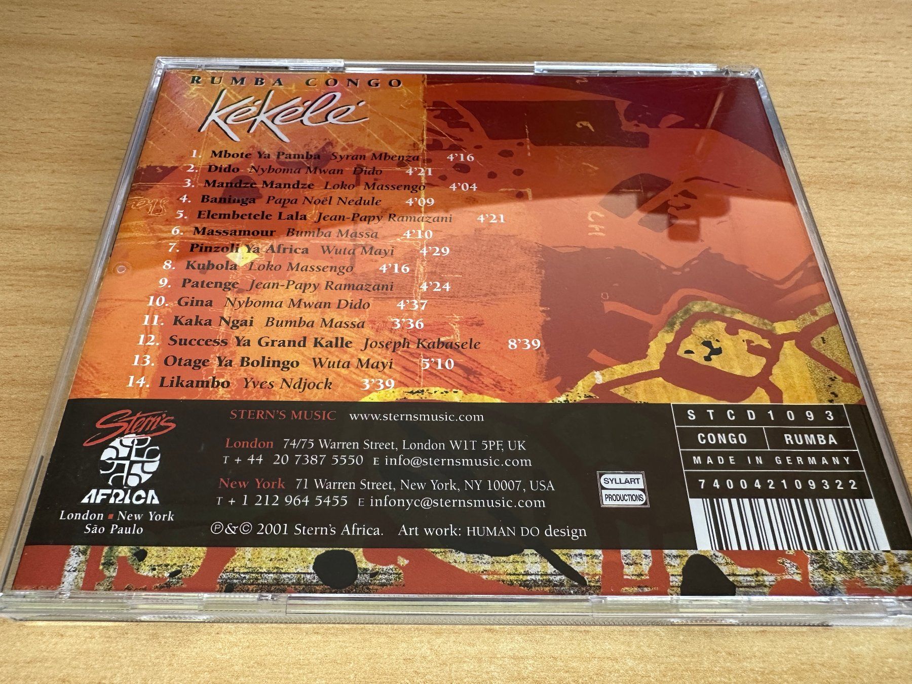 CD: Kékélé – Rumba Congo – Usato da Rikon im Tösstal venduto da Alpenmutz 1