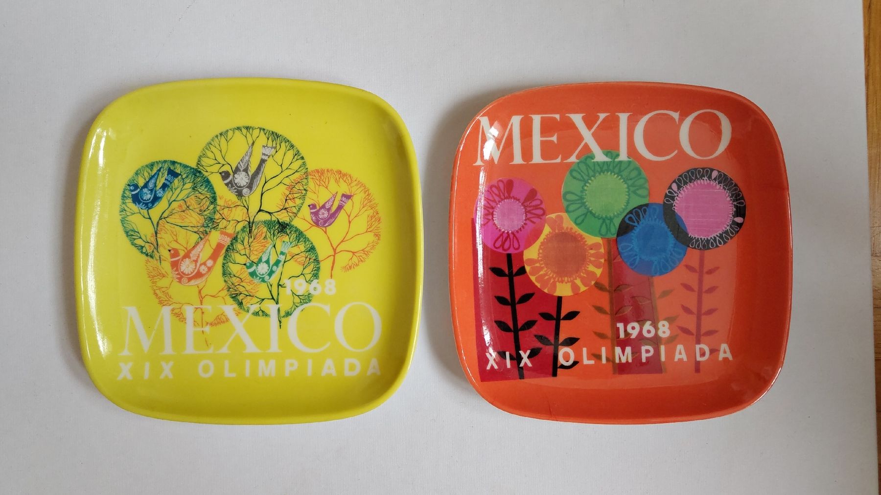 Assiettes: Teller Set Mexico XIX Olimpiada 1968 2 Stk. – D'occasion à Dietlikon par VintageStudioZurich