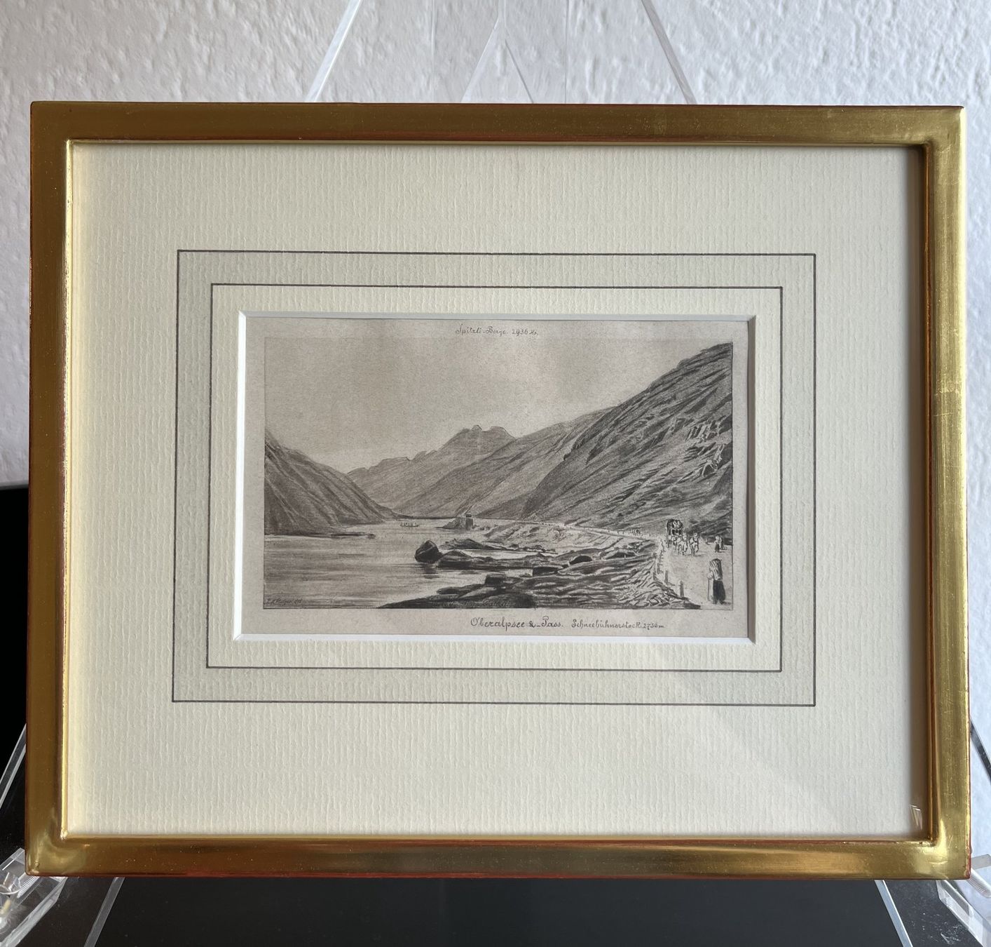 Stiche: "OBERALPSEE & PASS" - Surselva/Graubünden – Neu (gemäss Beschreibung) aus Schübelbach von artandstyle