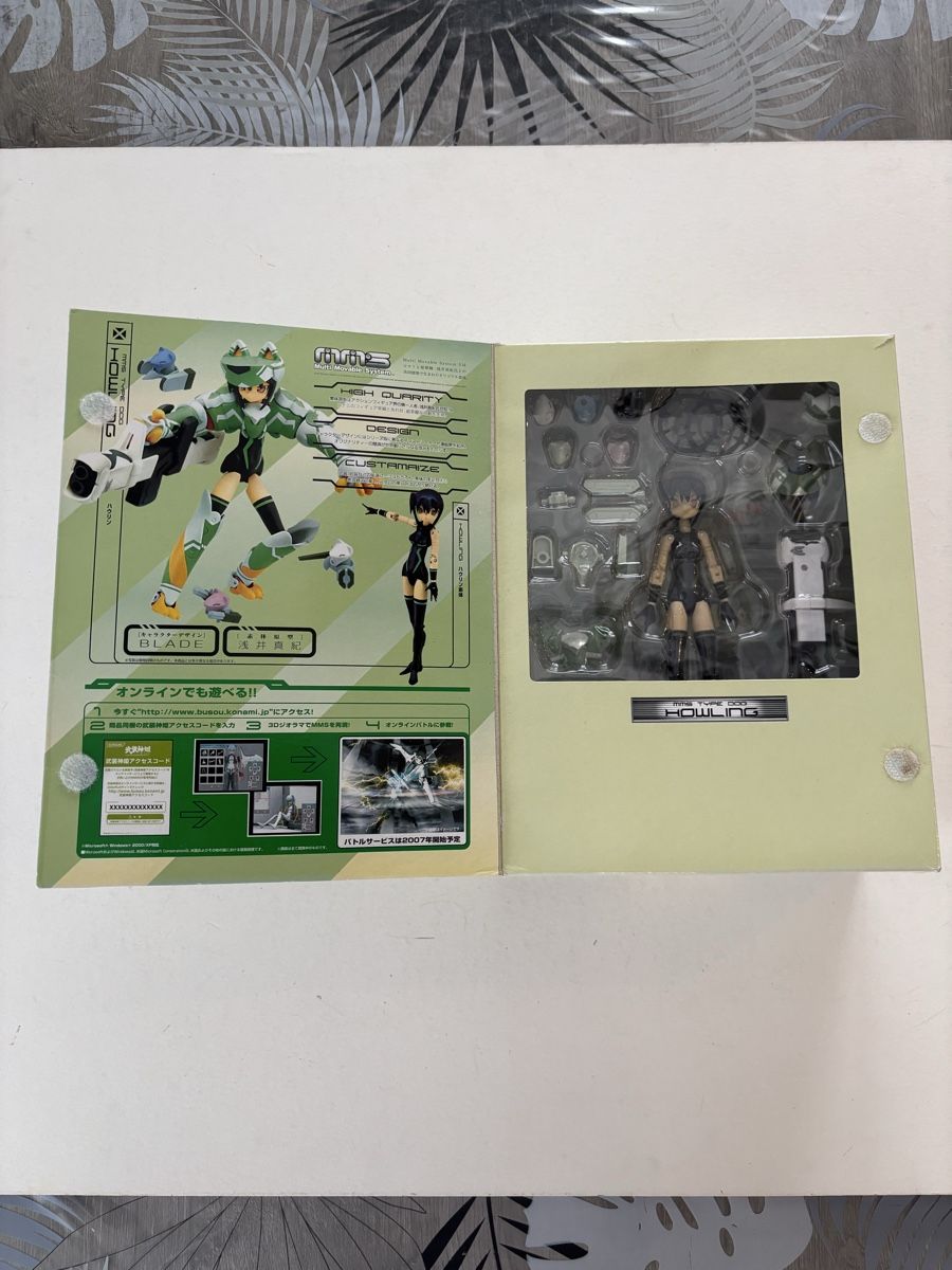 Statuette: Busou Shinki Howling MMS Type Dog Konami 2006 complet – Usato da Genève venduto da sho_67qj 1