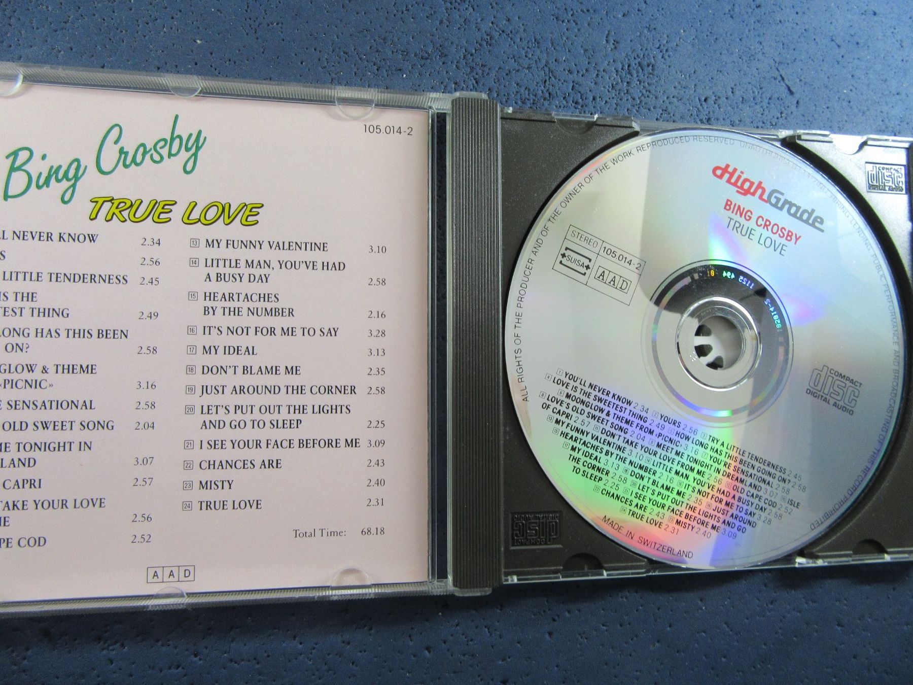 CD: BING CROSBY " TRUE LOVE " CD – Usato da Ettingen venduto da Hausi4711 1