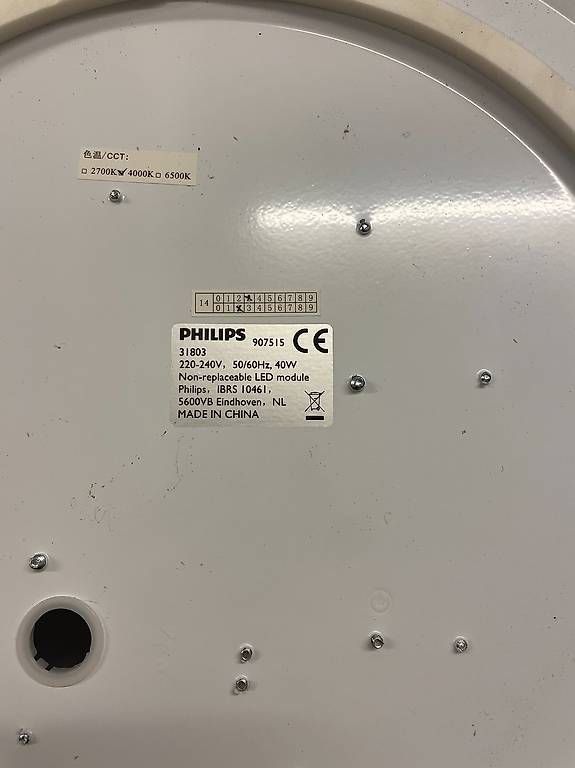 Philips Kronleuchter & Deckenlampen: Philips Suede - runde LED-Deckenleuchte, Ø 50 cm – Neu (gemäss Beschreibung) aus Rapperswil SG von watsup99 1