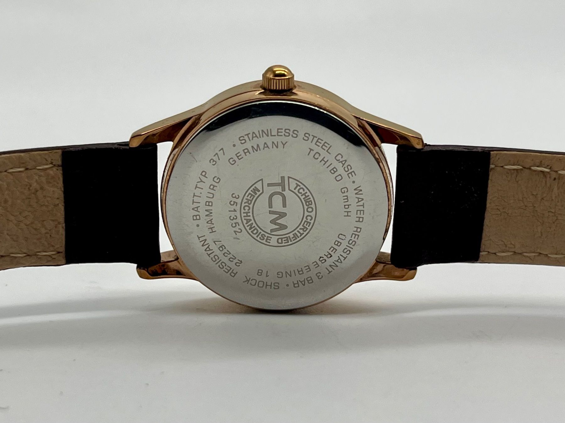 Uhren: Tempo d`Oro "Tschibo Merchandise" Damenuhr – Gebraucht aus Aarau von VelEis_Watches 4