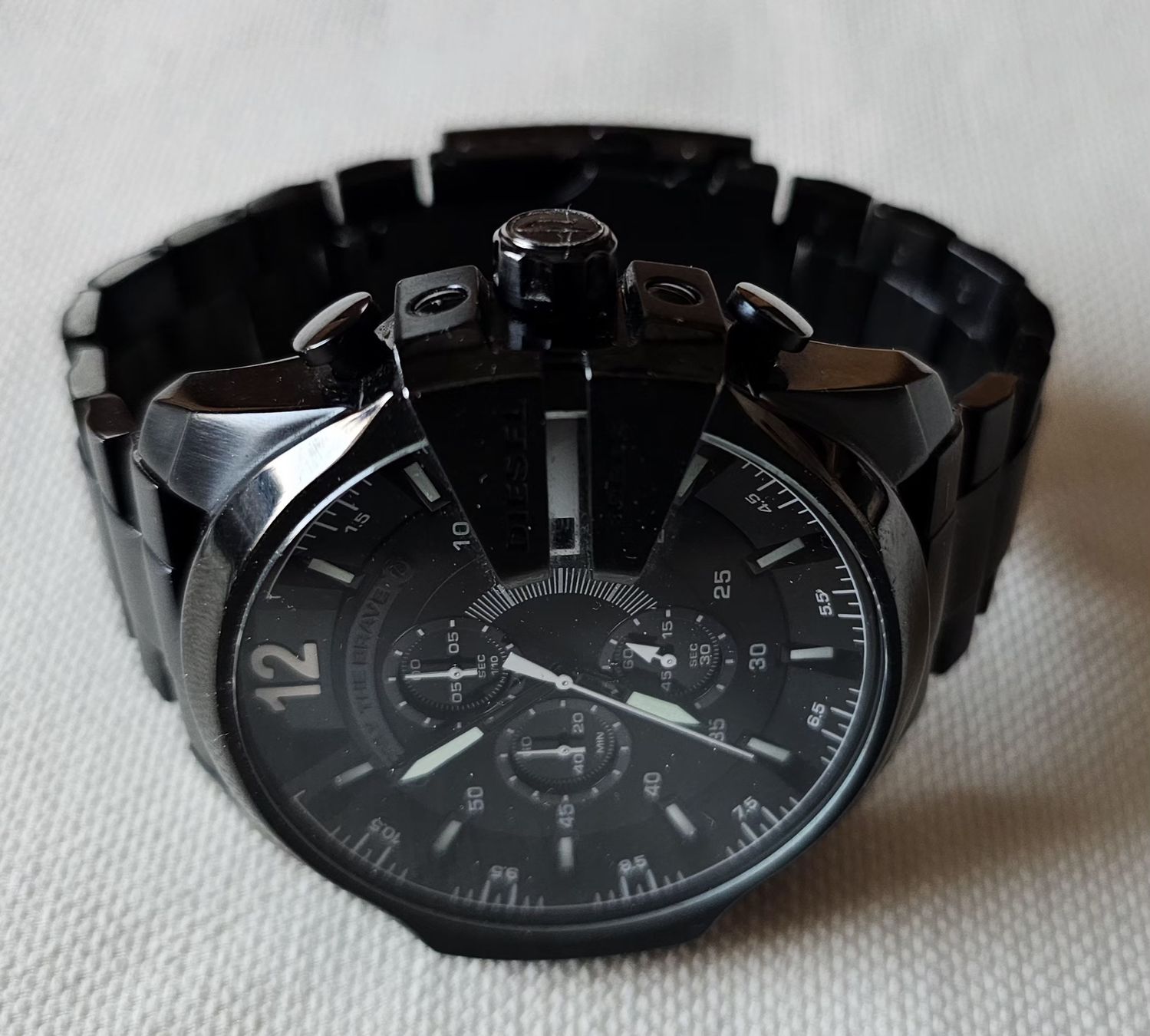 Diesel Orologi: DIESEL Chronograph Elegante Herrenuhr 53mm – Usato da Speicher venduto da Lemore 4
