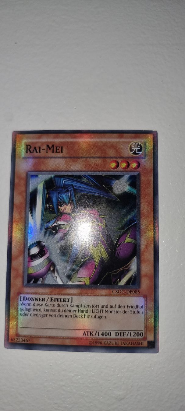 Karten: Yugioh Rai Mei – Gebraucht aus Suhr von qkr_62qb