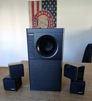 Bose Lautsprecher System mit Subwoofer schwarz gebraucht Top