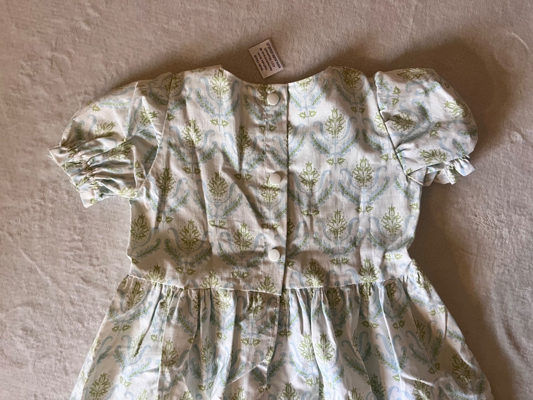 Vestiti & Gonne: 1 Kinderkleid selbst genäht – Nuovo e nell'imballaggio originale da Büsserach venduto da bor_s88m 1