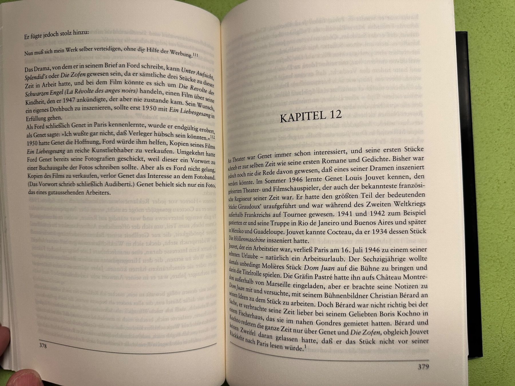 Libri: Edmund White: Jean Genet. Biographie – Usato da Zürich venduto da allp 7
