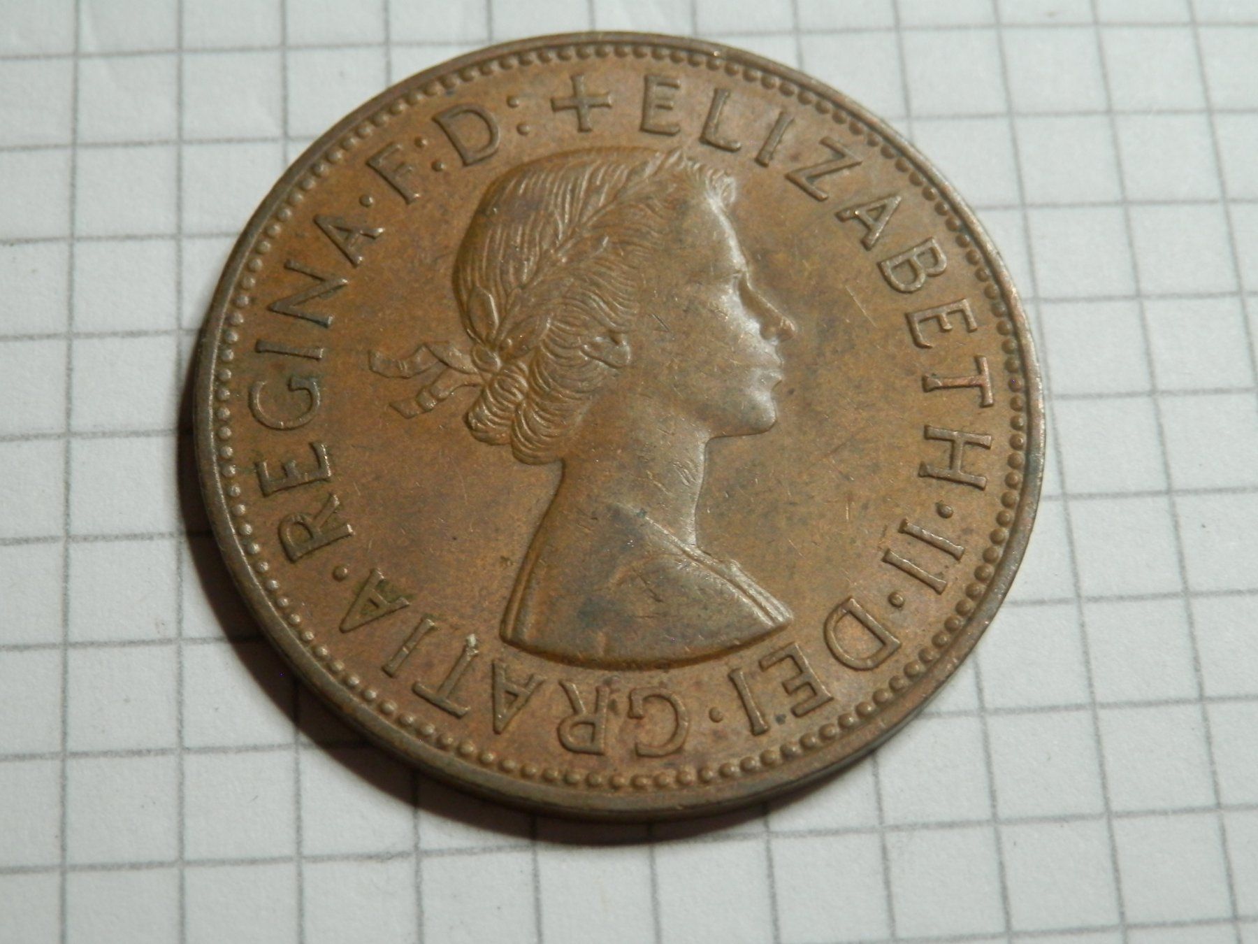 Alle Münzen: Großbritannien 1 Penny, 1966 – Gebraucht aus Weiach von weiach81 1