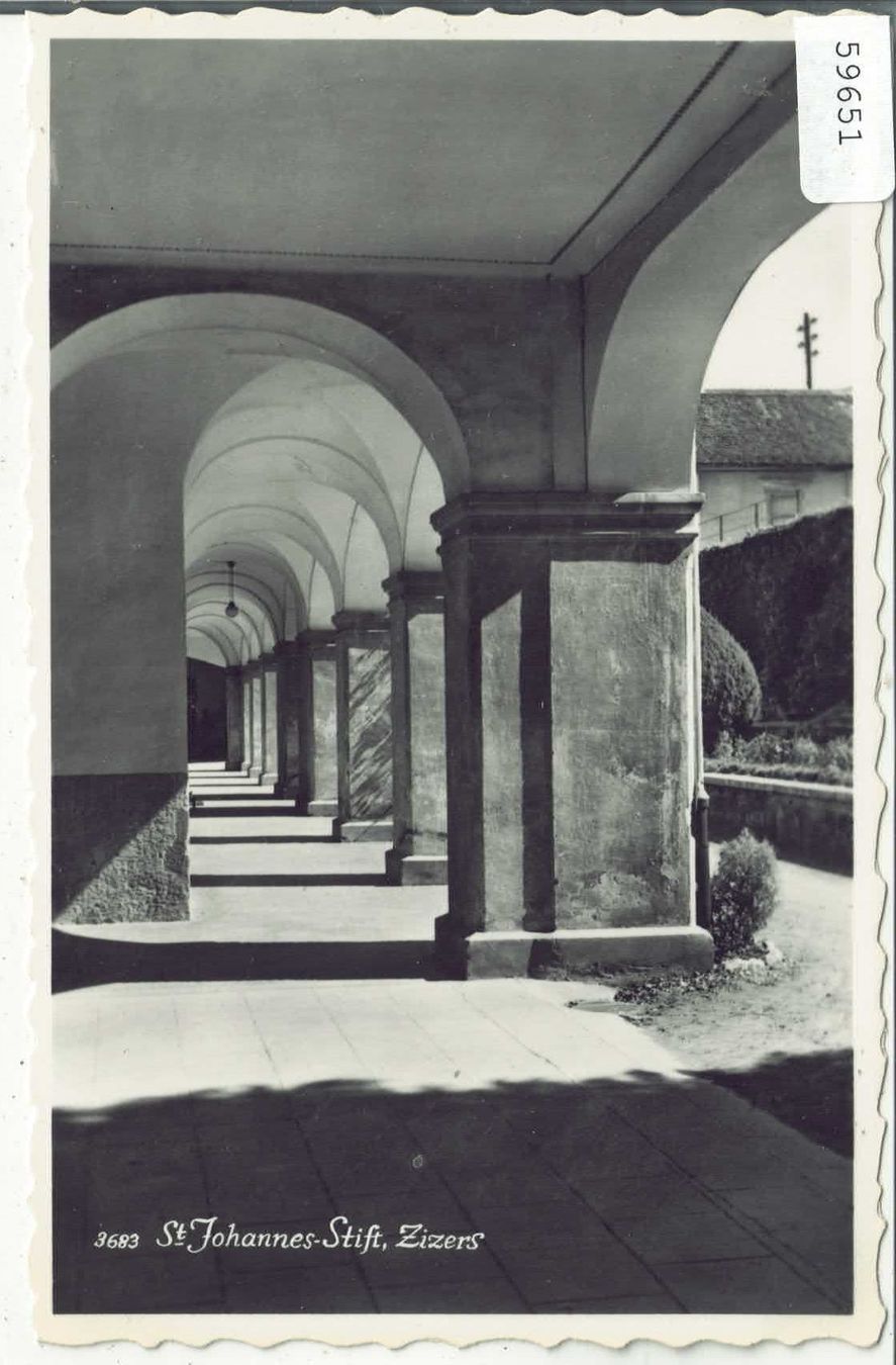 Cartoline postali: St. Johannes-Stift - Zizers – Usato da Ettingen venduto da Kartenplanet