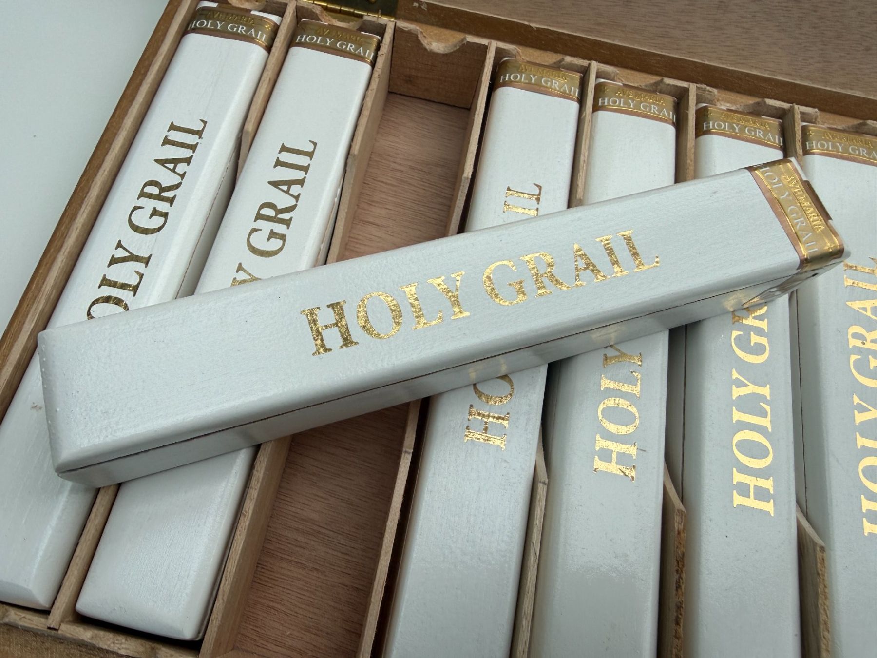 Sonstige Tabakwaren: Schöne & elegante Zigarren-Box, Ave Maria Holy Grail – Neu (gemäss Beschreibung) aus Unterengstringen von Tnovus 5