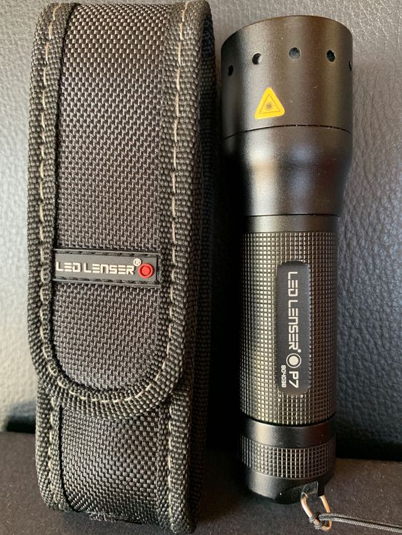 LED Lenser Taschenlampe P7 ( 4x Batterie AAA) (Gebraucht) in Uetikon am ...