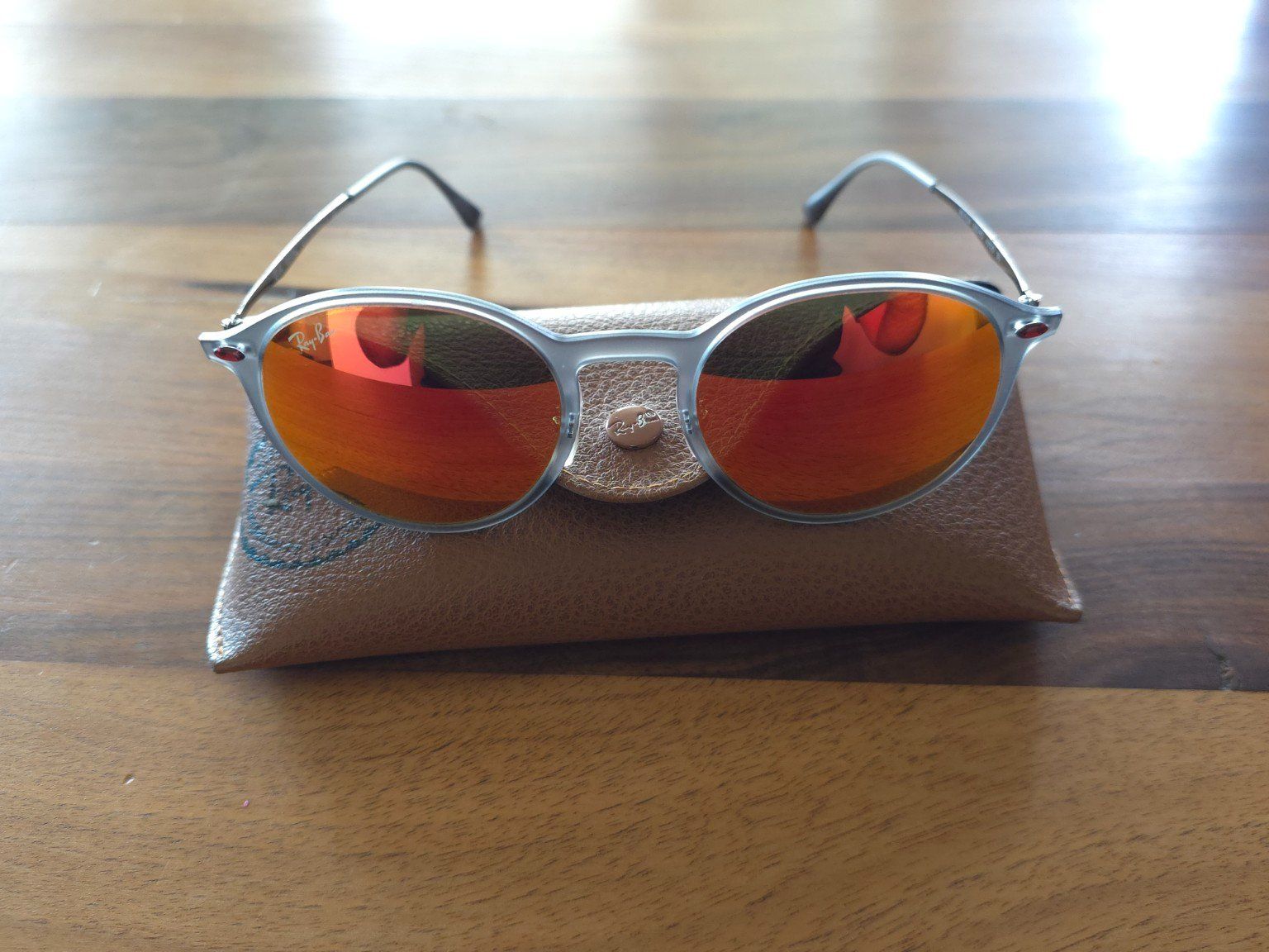 Ray-Ban Occhiali & Lenti: Ray-Ban RB4224 Round LightRay 650/6Q – Nuovo (secondo la descrizione) da Dietlikon venduto da Bonamesa 3