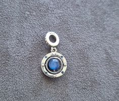 Silber Charm drehbare Galaxy +Garantie