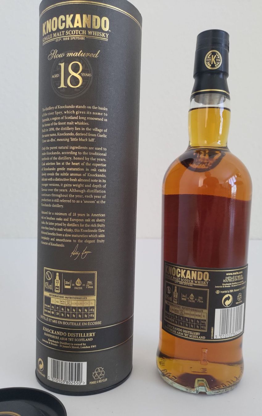 Spirituosen: Knockando 18 YO 2001 | 70 cl | 43% Vol. – Neu und originalverpackt aus Cham von Chri_nu 1