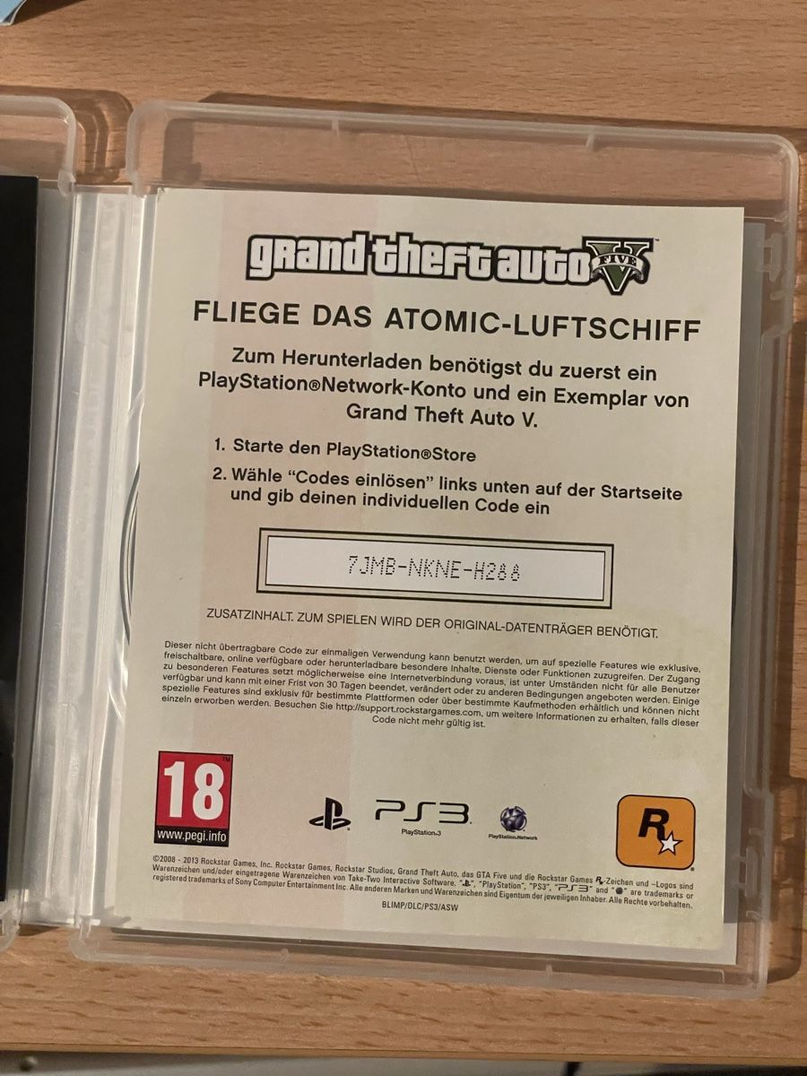 Giochi: Grand Theft Auto 4 & 5 - PS3 - Mod Code+Landkarte – Usato da MUHEN venduto da ezrush_flips 3