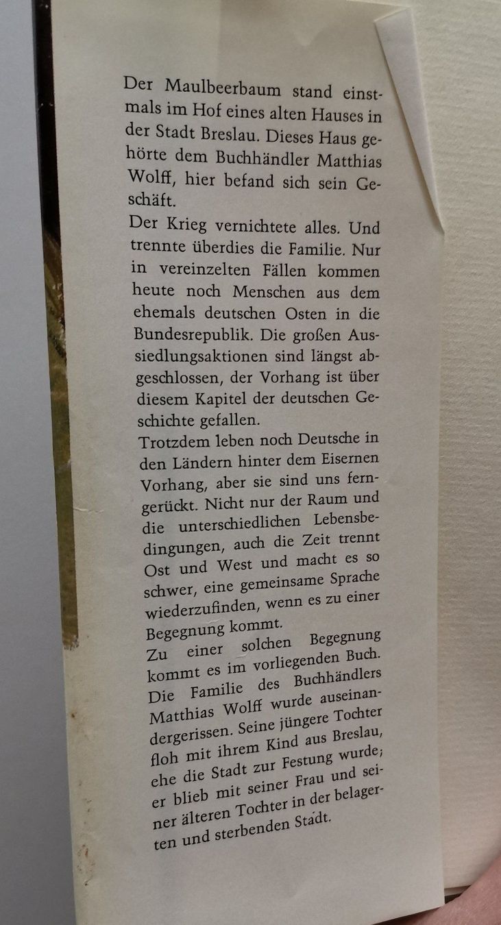Libri: Der Maulbeerbaum - Utta Danella – Usato da Genève venduto da Somethingwicked 5