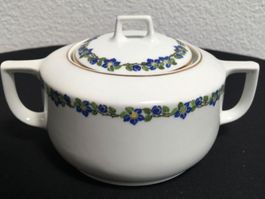Langenthal antike Zuckerdose handbemalt